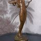 Vita de vie-statueta Art Deco din bronz