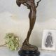 Vita de vie-statueta Art Deco din bronz