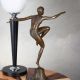 Dansatoare Art Deco-statueta din bronz 