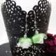 Cercei statement handmade unicat - PET-uri plasti