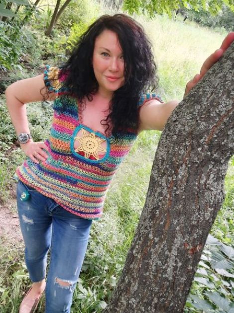 Bluza boho Sun