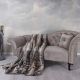 Sofa Chesterfield gri