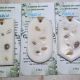 Set de 3 tablete parfumate din ceara - Marin
