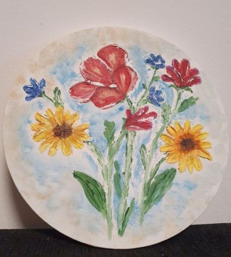 Tablou FLori de camp