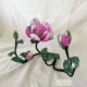 Aranjament floral Magnolie din margele de nisip 