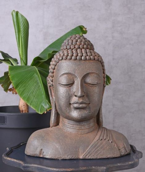 Bust Budha-statueta din rasini speciale