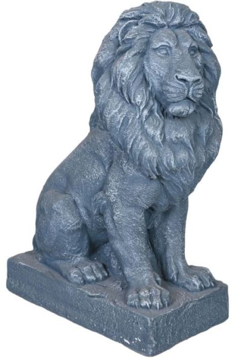 Leu-statueta din rasini speciale
