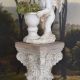 Cupidon cu ghiveci-statueta din rasini speciale