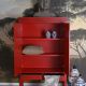 Cabinet exotic rosu 