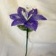 Crin violet din margele 