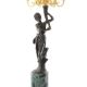 Candelabru monumental din bronz