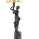 Candelabru monumental din bronz