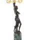 Candelabru monumental din bronz