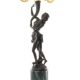Candelabru monumental din bronz