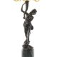Candelabru monumental din bronz