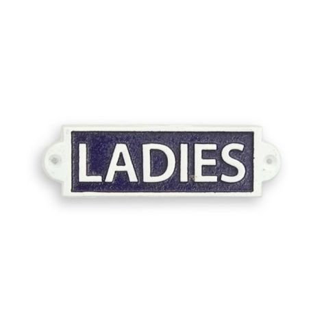 Placheta din fonta"Ladies"
