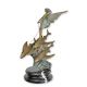 Zana cu peste zburator-statueta din bronz
