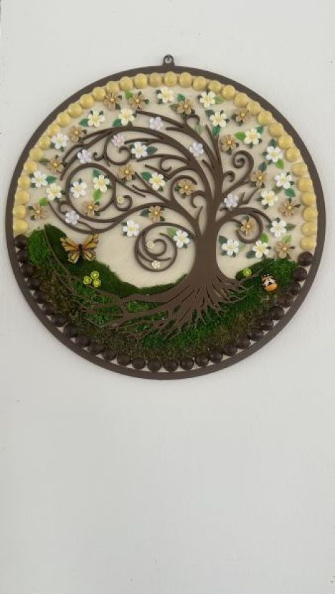 Decoratiune perete-arborele vietii