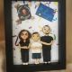 Tablou personalizat cu figurine modelate din lut p