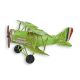 Model biplan verde