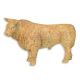 Taur-statueta din rasini speciale