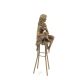 Doamna la bar-statueta din bronz