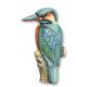 Kookaburra-figurina din fonta