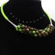 Colier statement handmade unicat - lemn cod1242