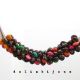 Colier statement handmade unicat - lemn cod1243