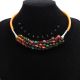 Colier statement handmade unicat - lemn cod1243