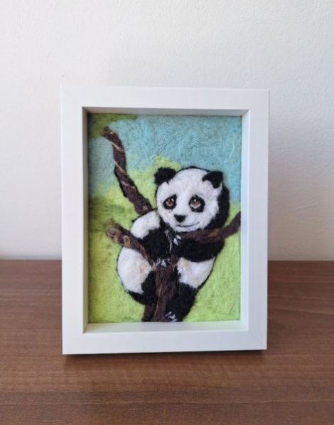 Tablou cu panda