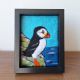 Tablou impaslit cu puffin