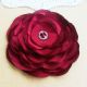 Brosa floare grena gigant cu cristale 17 cm