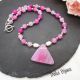 Colier handmade - agate frozen si perle cultura c