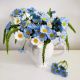 Aranjament floral White and Blue