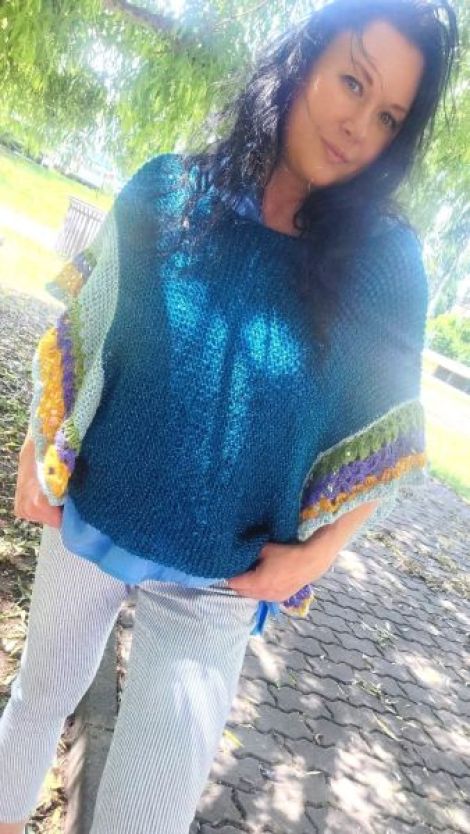 Butterfly poncho