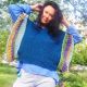 Butterfly poncho