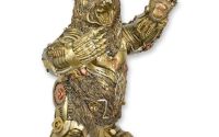 Urs grizly-statueta steampunk din rasini