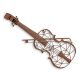 Vioara-decoratiune din fier forjat antik brown