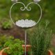Jardiniera suspendata din fier forjat antik grey