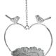 Baie pasarele din fier forjat antik grey