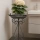 Baie pasarele cu picior din fier forjat antik grey