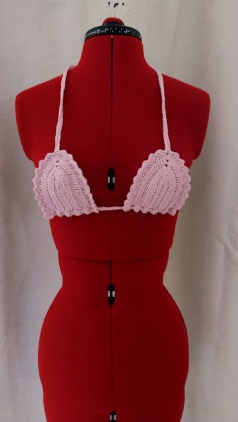 Sutien bikini roz
