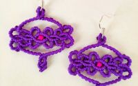 Cercei macrame Mera