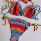 Costum de baie crosetat