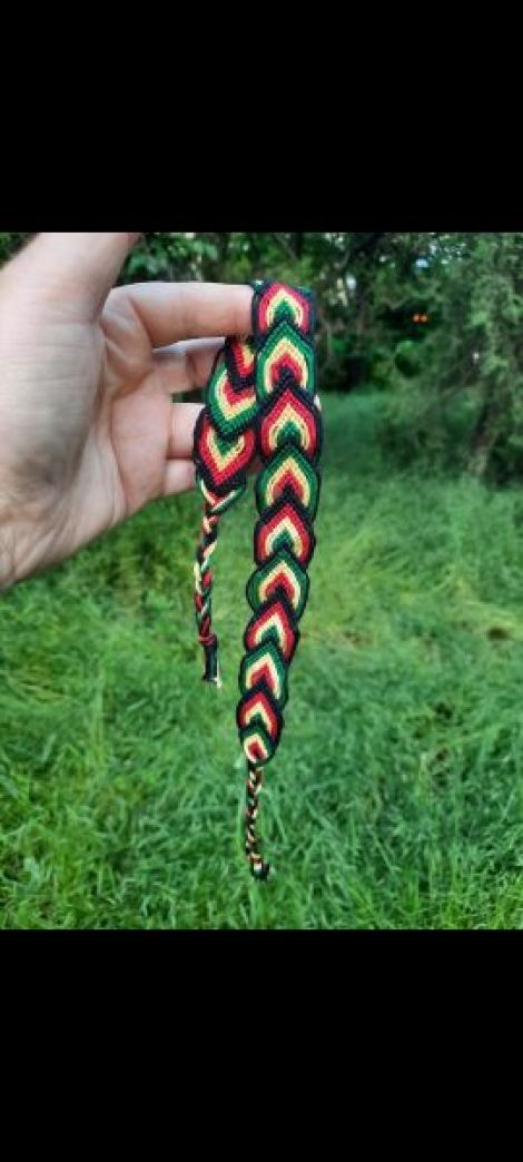 Set Rasta colier si cercei