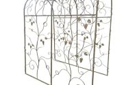 Arcada decorativa din fier forjat antik green