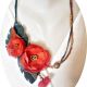 Colier buchet de flori varatice