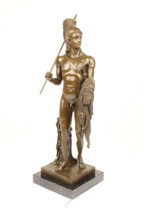 Iason cu Lana de aur-statueta din bronz
