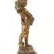 Ingeras cantand la tobe-statueta din bronz